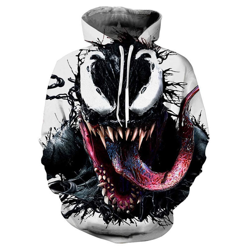 Super Hero Hoodie Super Hero Costume Creative Pullover Sweater Halloween Costume