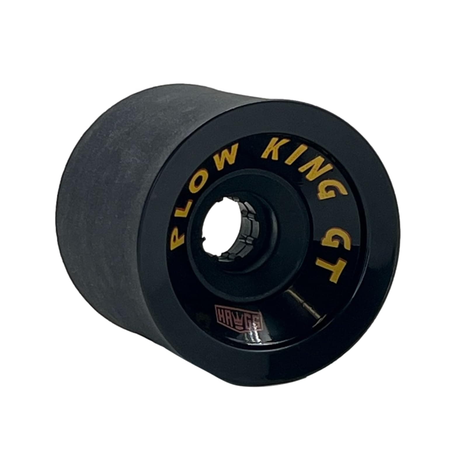 Landyachtz Hawgs Plow King GT Longboard Wheels 74mm 76a, Black