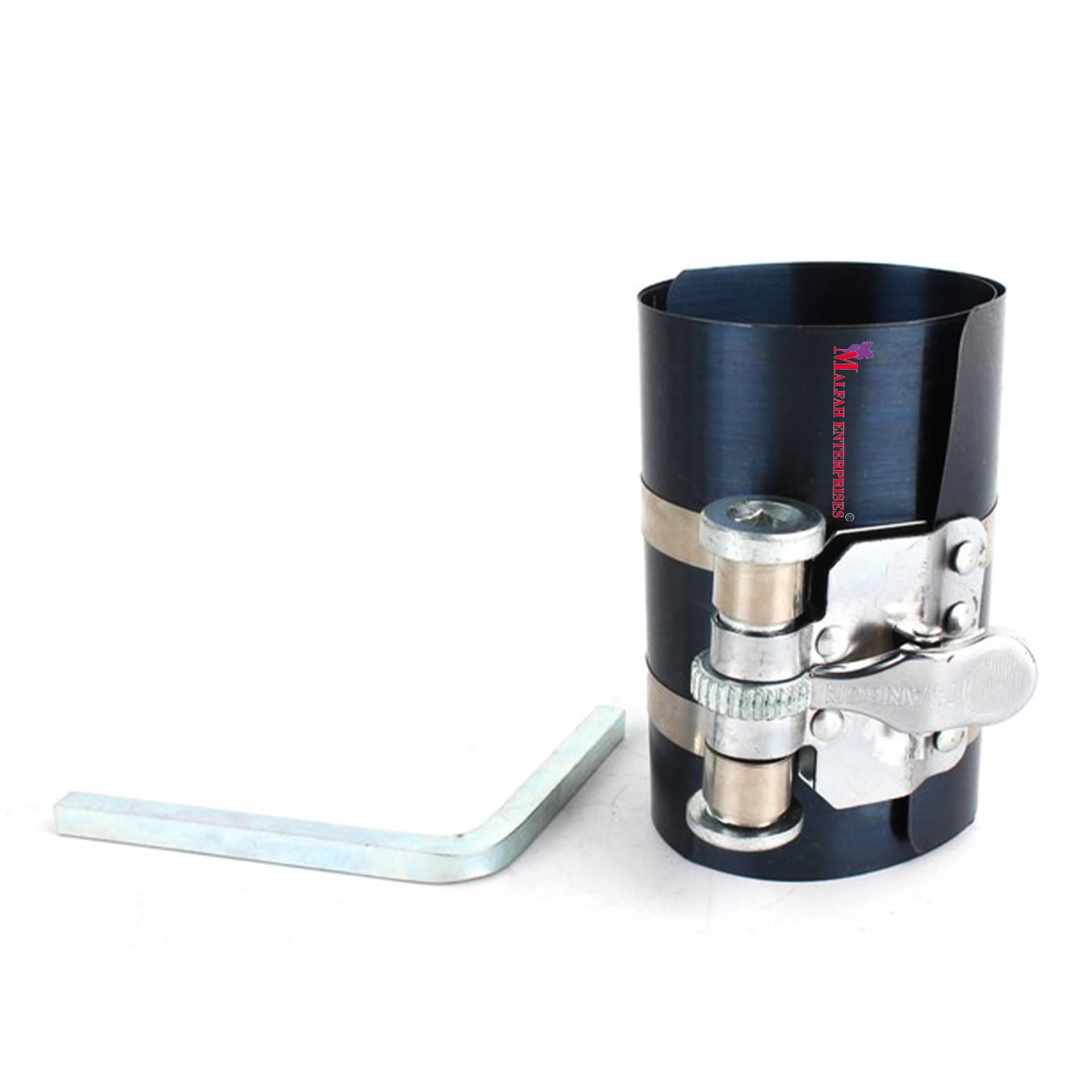 Piston Compressor 6" Single Sided Speciality Band Ratchet Installer Tool Car Engine Piston Rings Compressor 6-175mm Motorcycle Engine Parts Repair Hanbon 107603