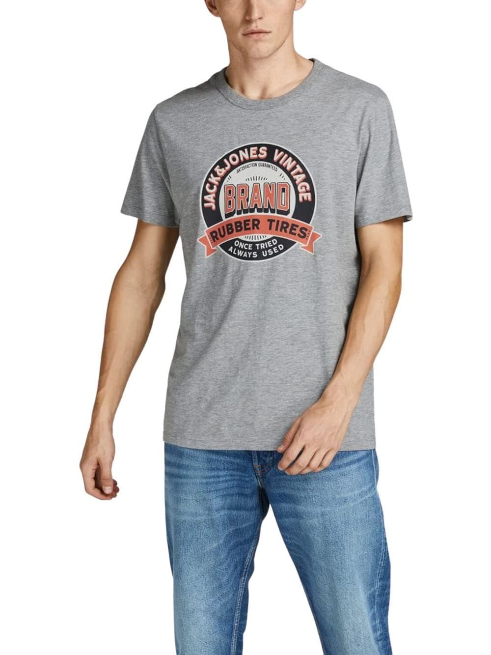 Jack & Jonesmens JJEDENIM TEE SS O-NECK NOOS T-Shirt