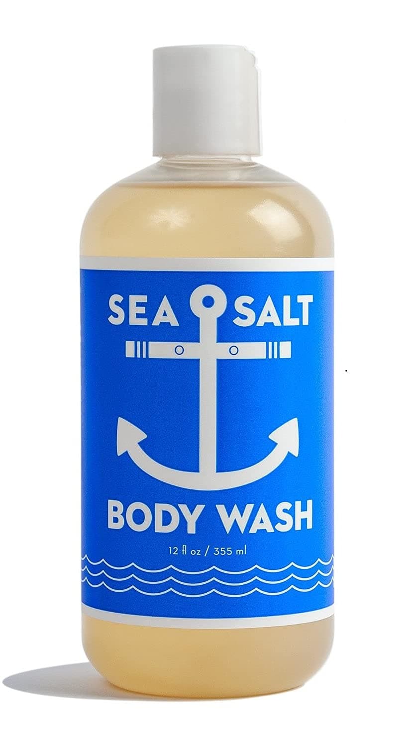 Organic Sea Salt Body Wash, 12oz