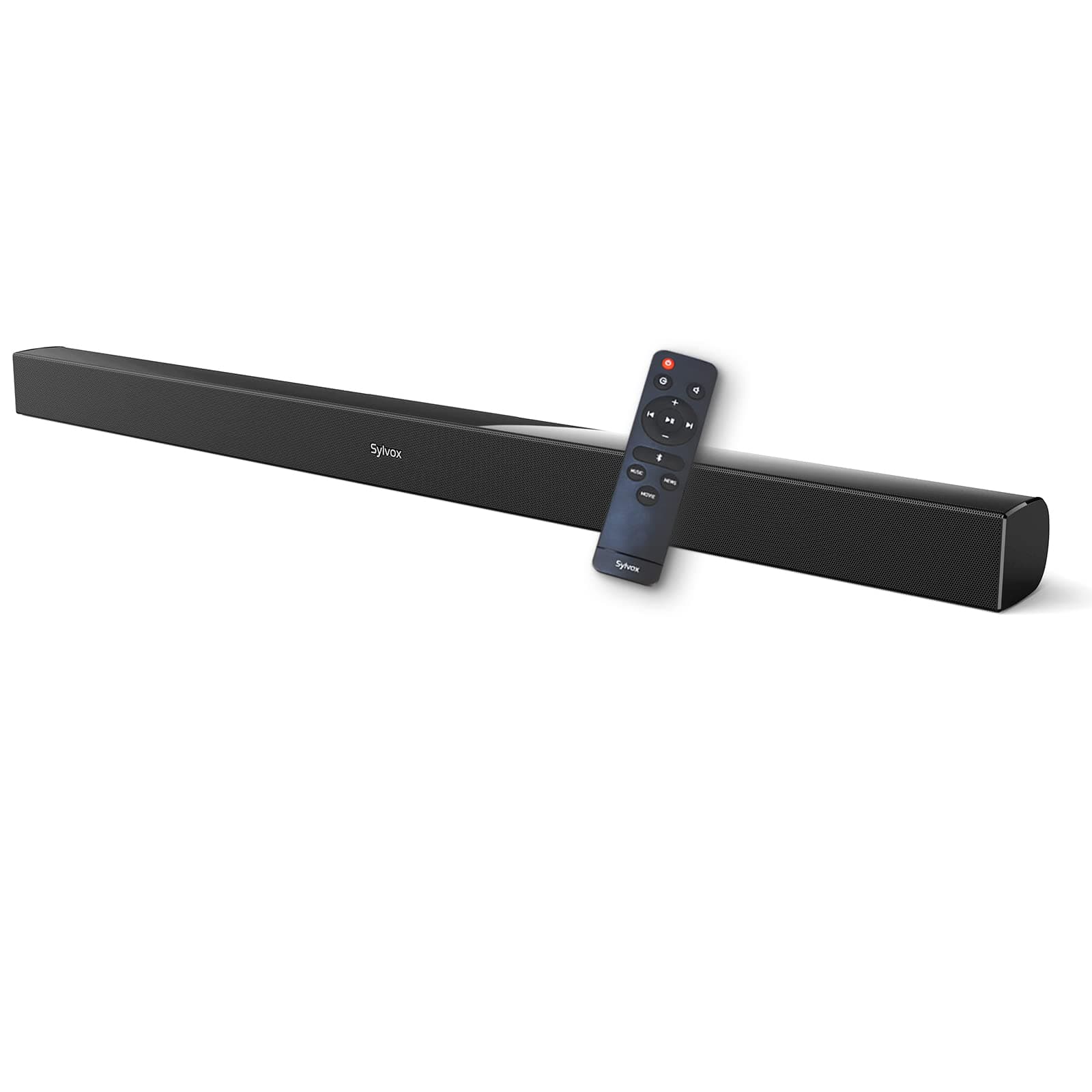 Outdoor Waterproof Soundbar for TV, IP65 Bluetooth Soundbar with Remote, 60W Powerful Sound, 3D Surround, HDMI ARC, Wireless Streaming, Wall Mountable, Fits All Outdoor TVs(Elf S2)