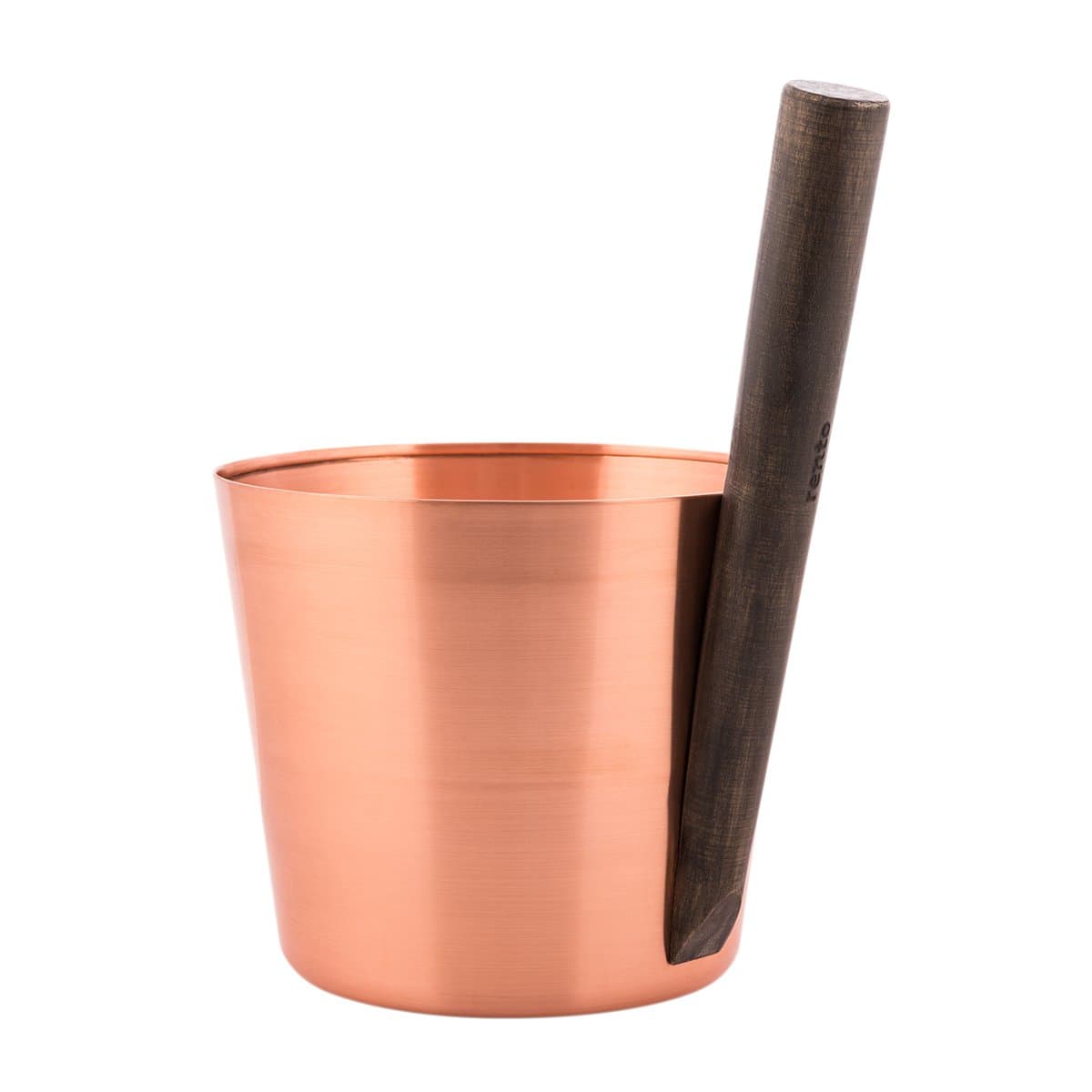 Rento Copper & Beech Wood Sauna Bucket