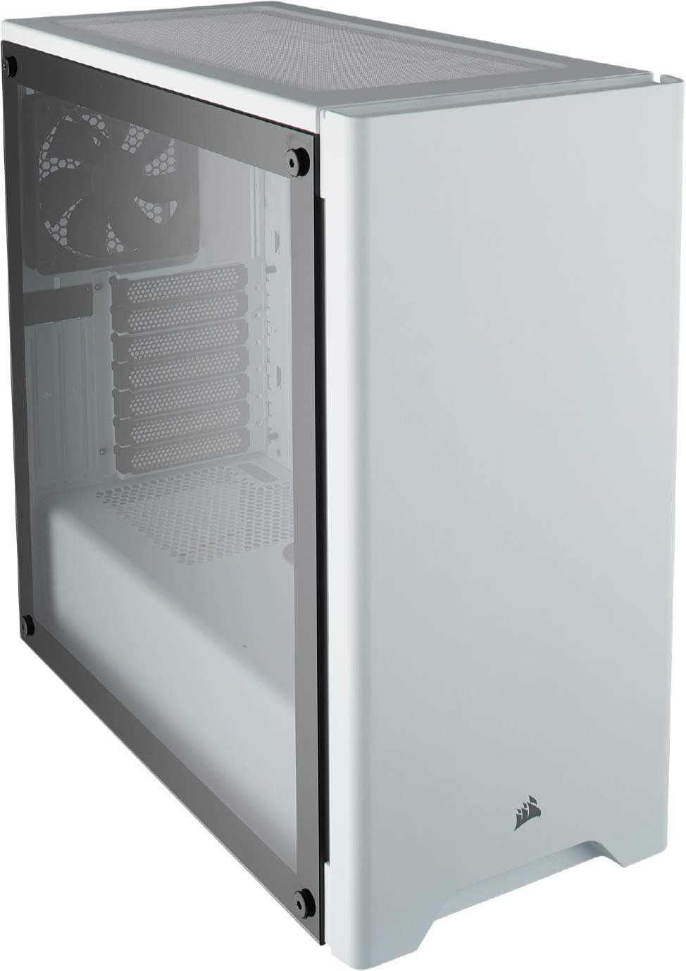 Corsair Carbide Series 275R Tempered Glass Mid-Tower ATX Gaming Case - White