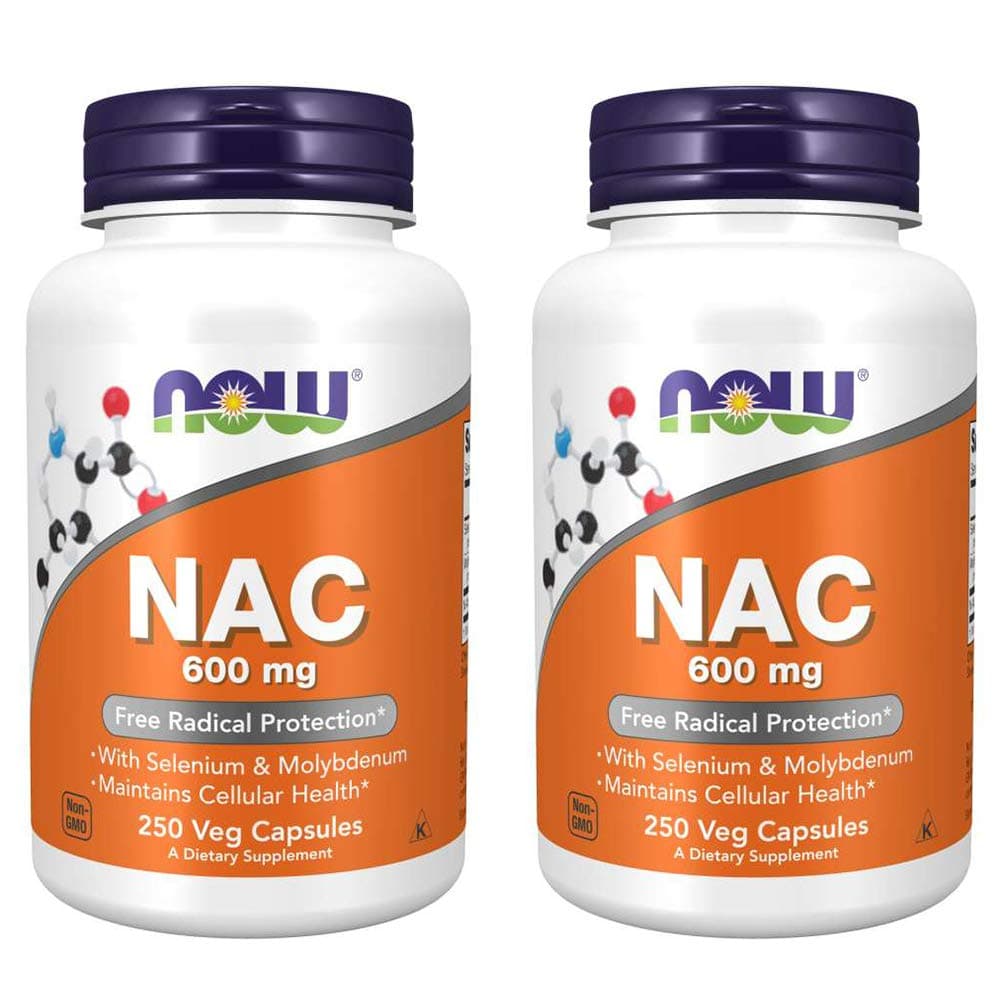 Nac-Acetyl Cysteine 600mg, 250 Vcaps (500 (250X2))