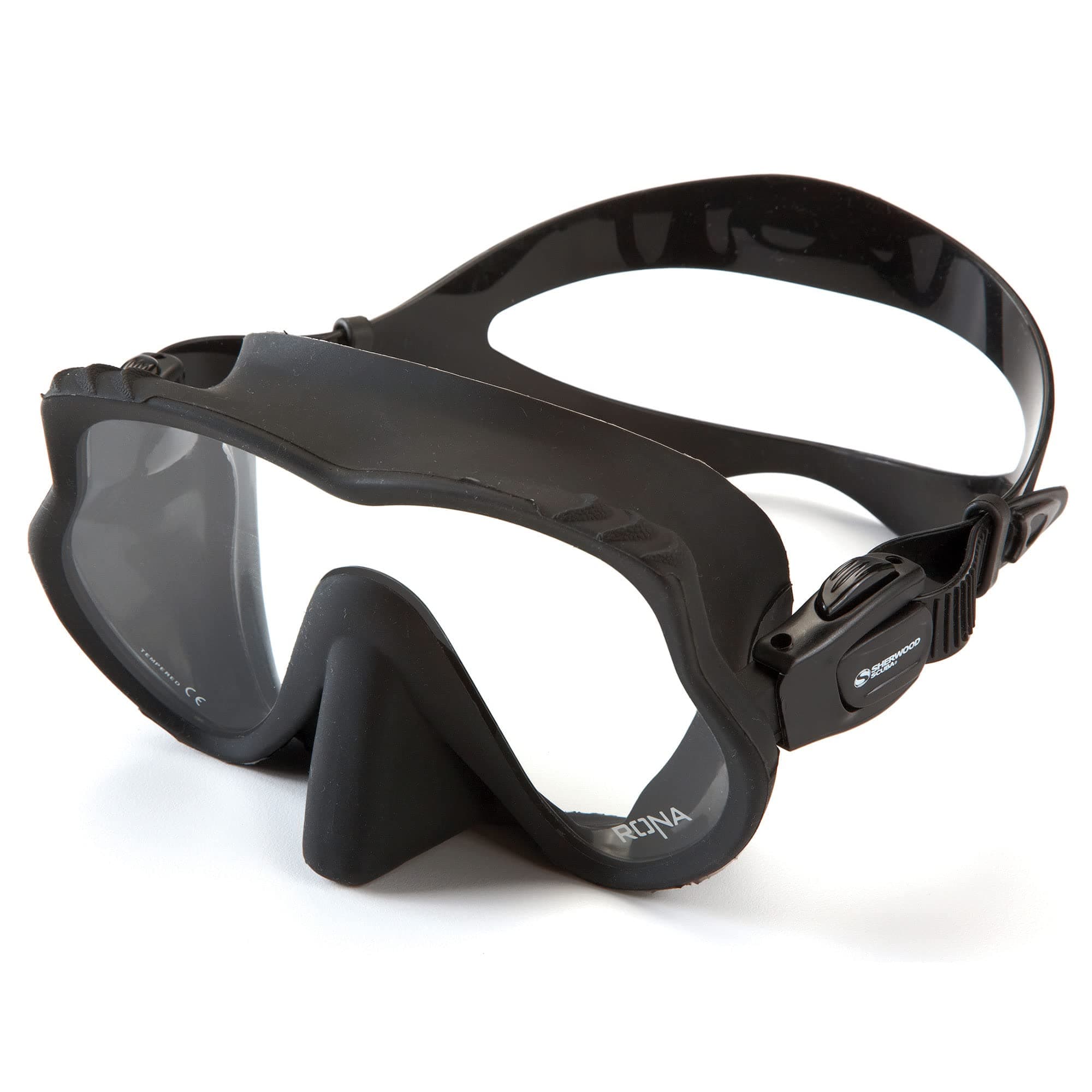 Rona Adult Frameless mask for Scuba, Snorkeling, and Underwater Photography