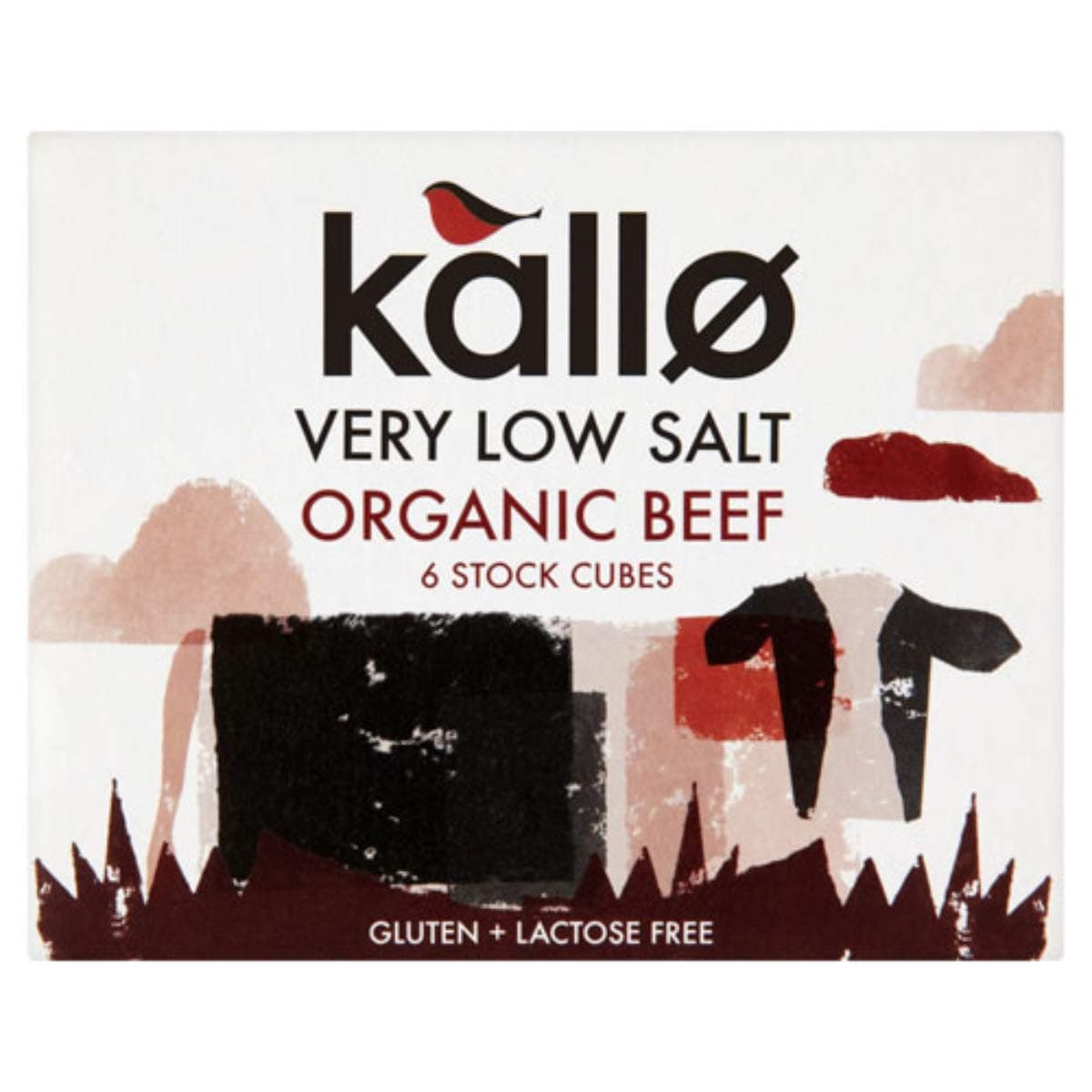 Kallo Foods Organic Beef Stock Cube (48g)