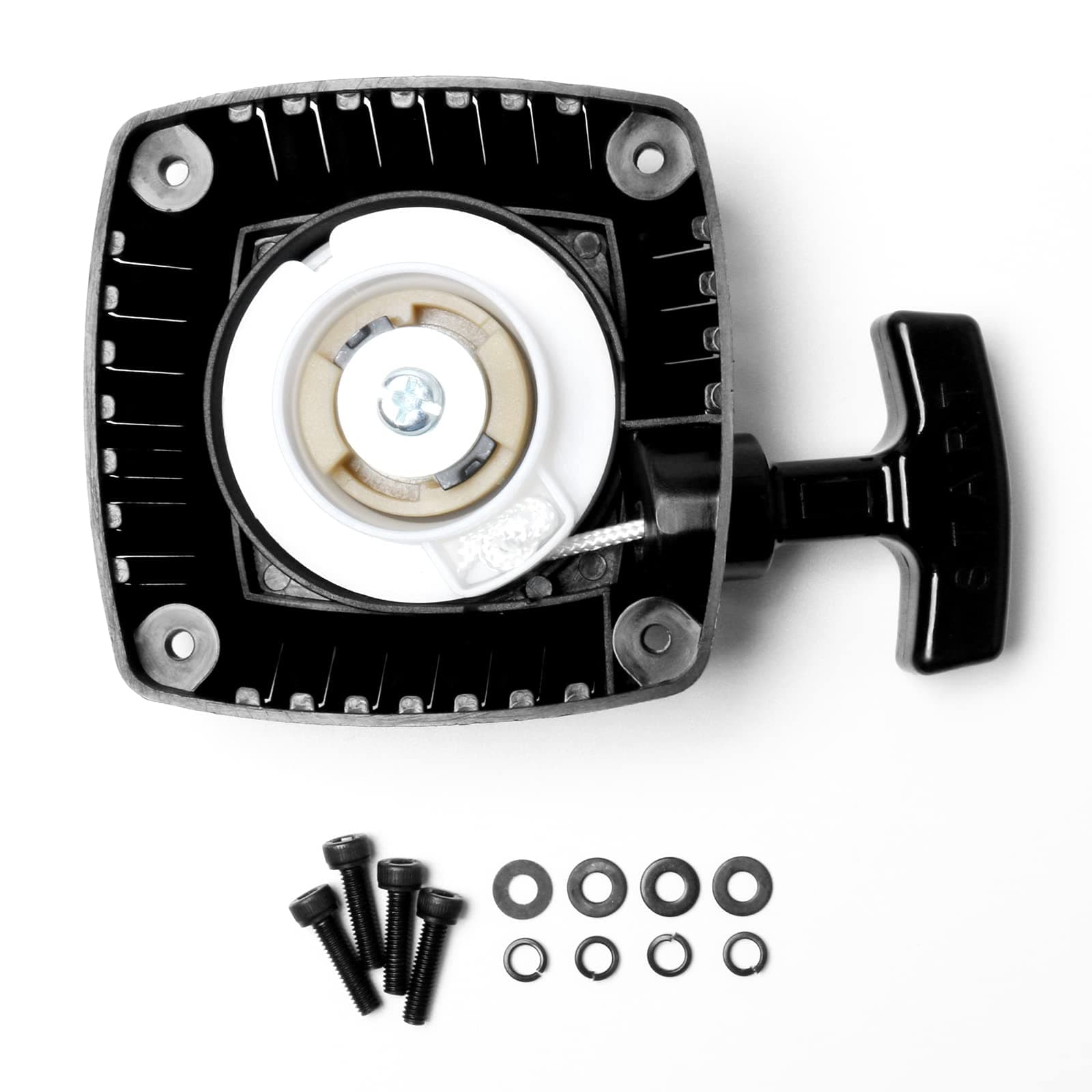 LICHIFIT Pull Start Starter for HPI 5B 5T ROVAN Baja RC KM Losi Assembly 23 26 29CC 30CC RC Car Accessories