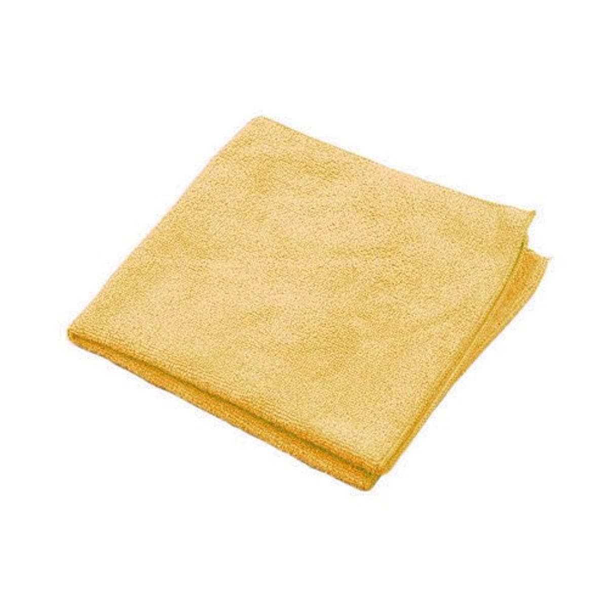 Microworks 2502-GOLD-DZ Premium Microfiber Towel, 16" x 16", Gold (Pack of 12)