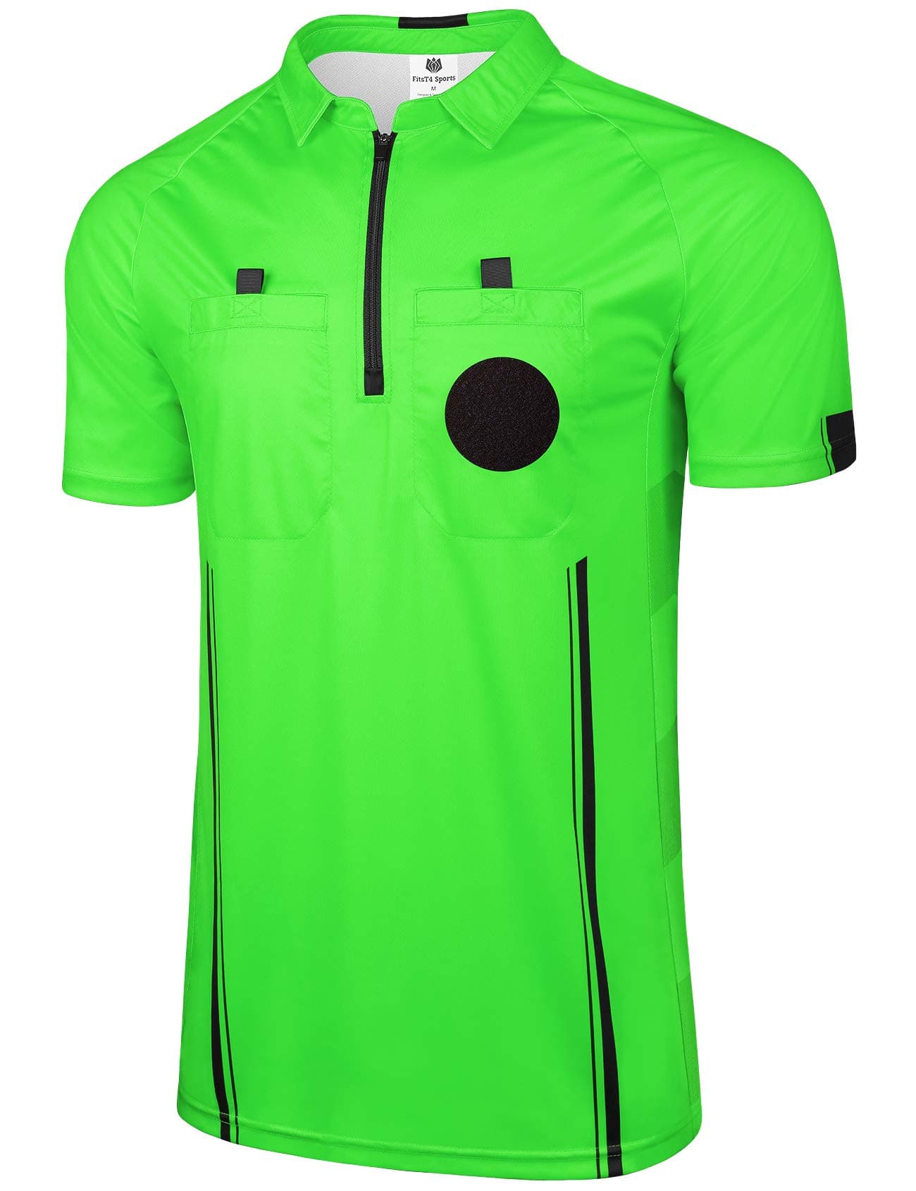FitsT4 SportsFitsT4 Pro Soccer Referee Jersey Short Sleeve Ref Shirts