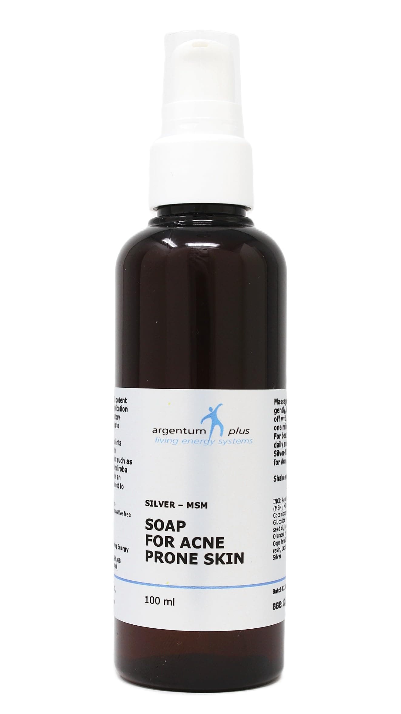 Silver-MSM Soap for Acne Prone Skin 100 ml