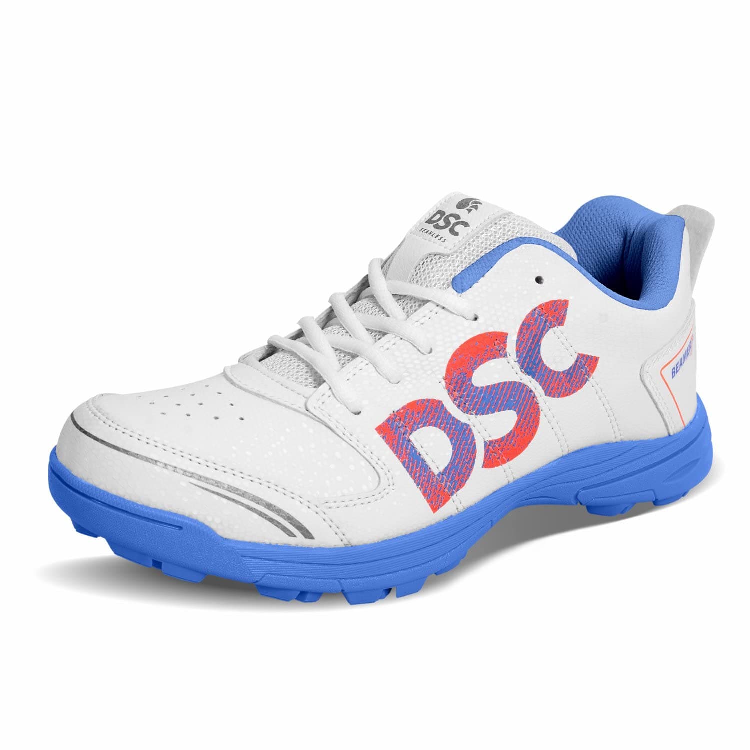 DSC Beamer X Cricket Shoes for Mens (Light Weight | Economical | Durable) Pastel Blue 2 UK