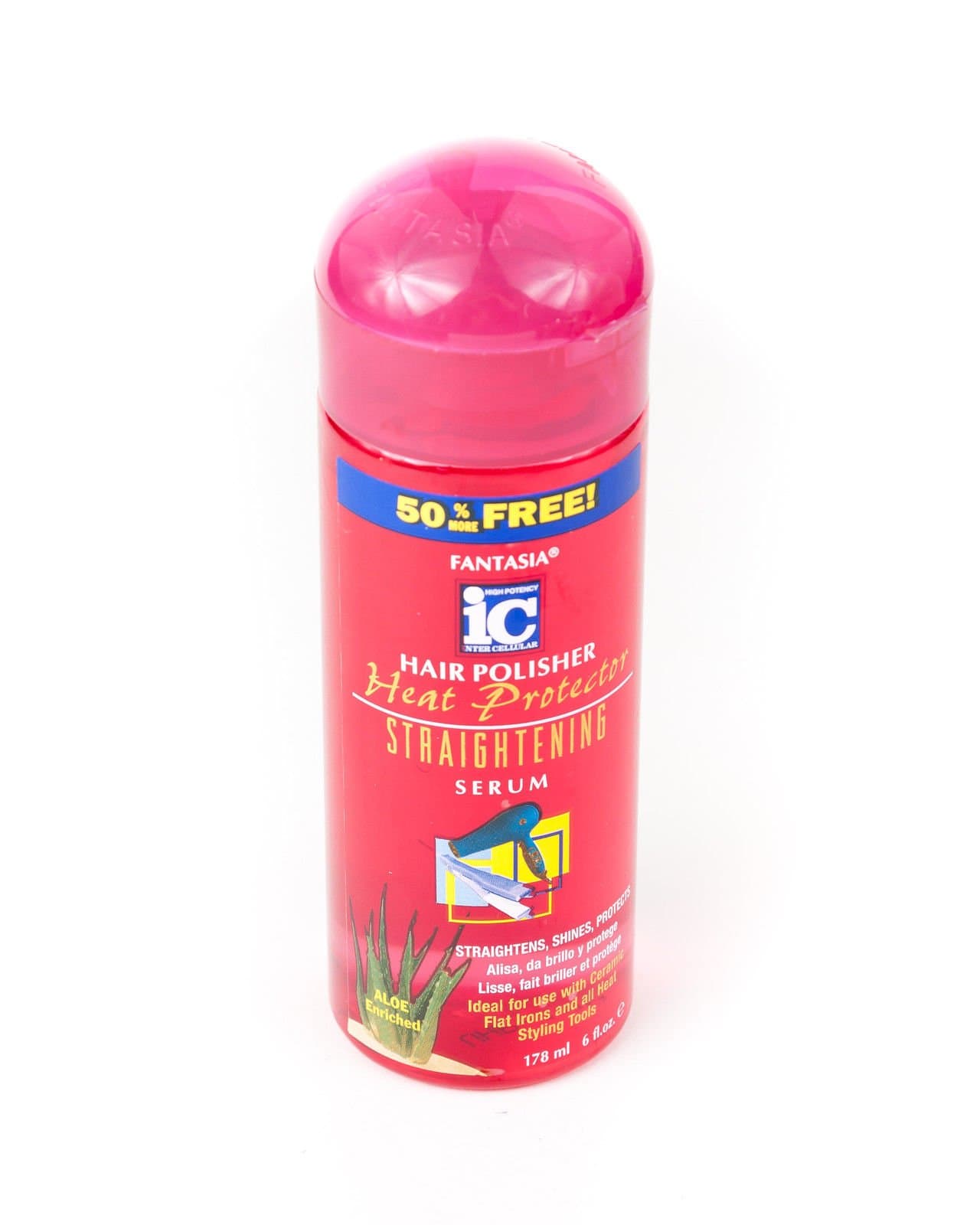 Fantasia IC Hair Polisher Heat Protector Straight serum