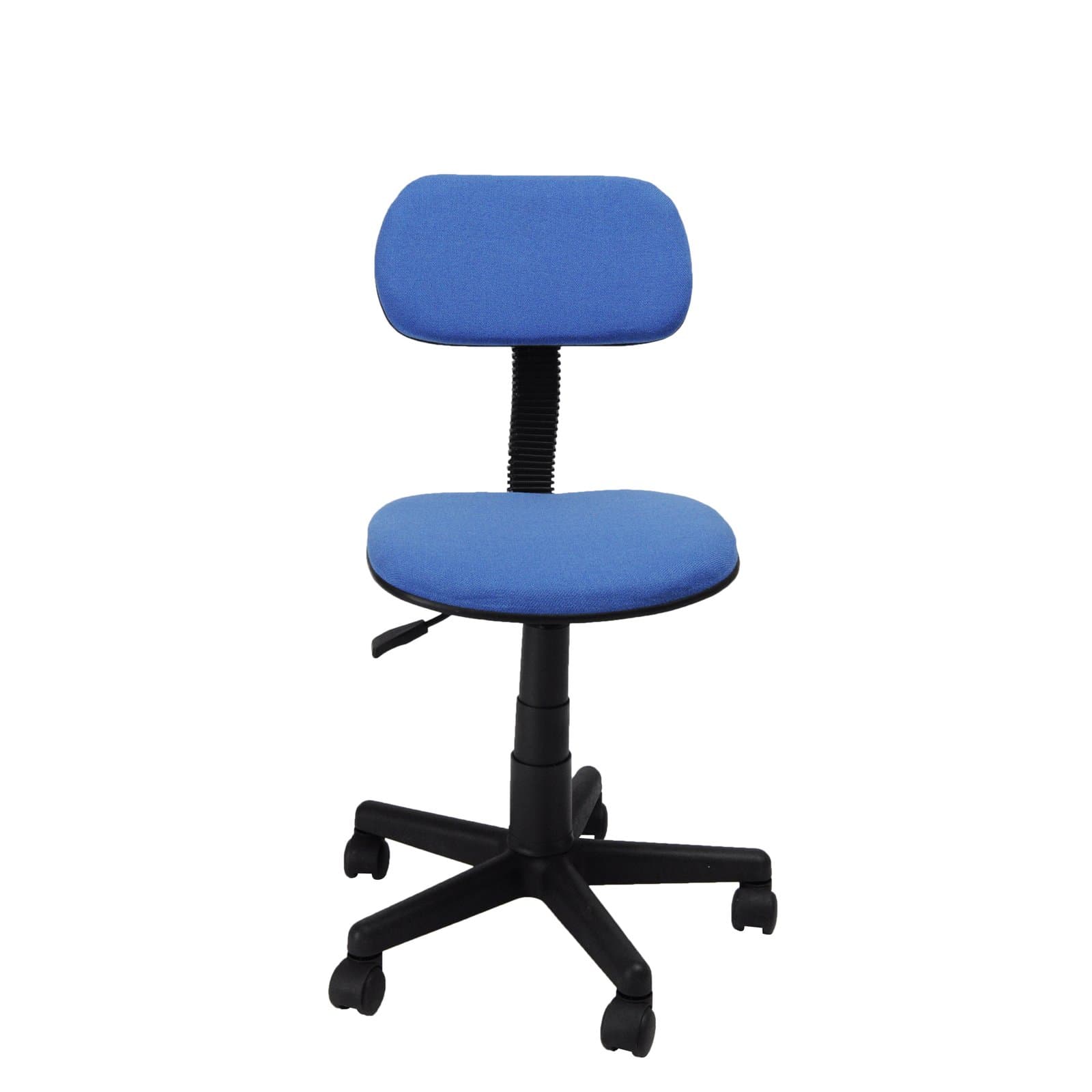 Comfort Serie-- Adjustable Office Chair Ergonomical Office Task Computer Chair with Fabric Pads 3 Colors (blue)