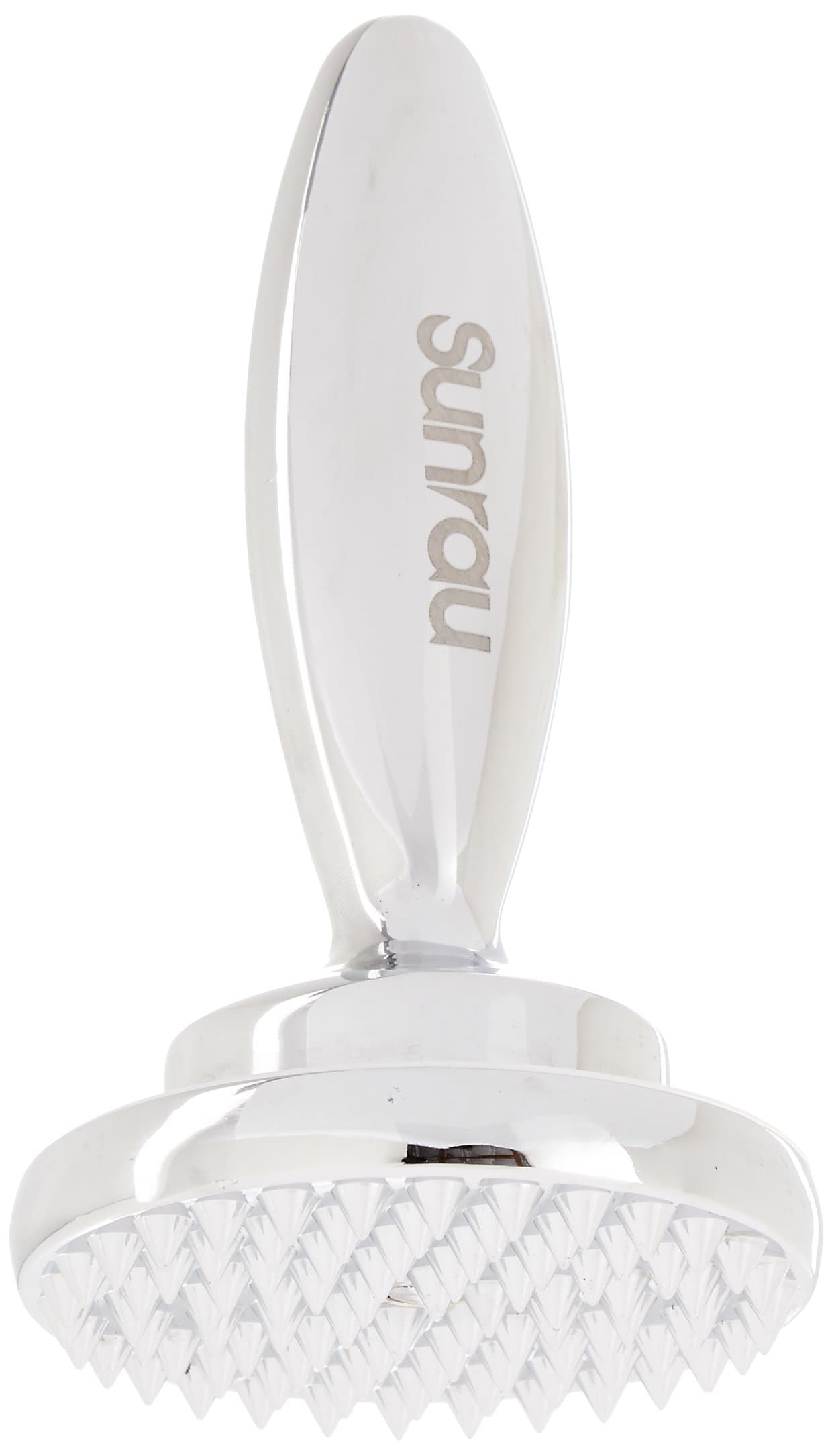 Sunrau 2-in-1 Meat Tenderizer and Pounder: Reversible Meat Pounder with Smooth and Spiked Surfaces