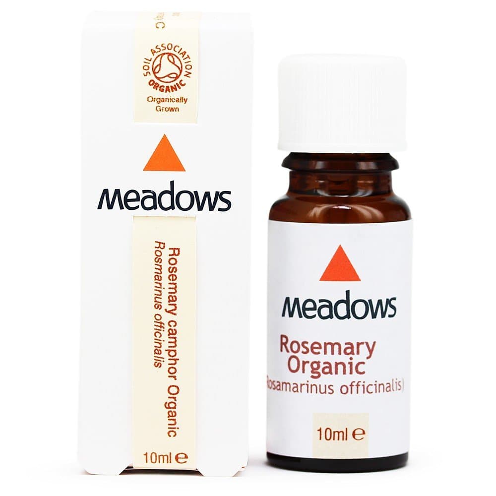 Organic Rosemary Essential Oil (Meadows Aroma) 10ml