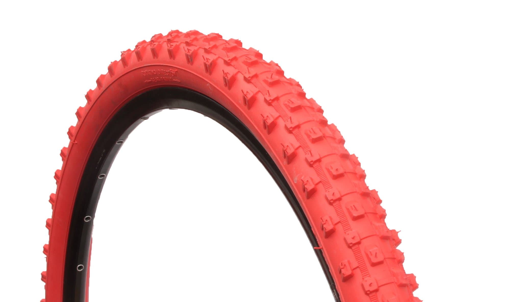 CURIO UK CHILI RED MOUNTAIN BIKE TYRE TIRE 26 X 2.10 M 1101
