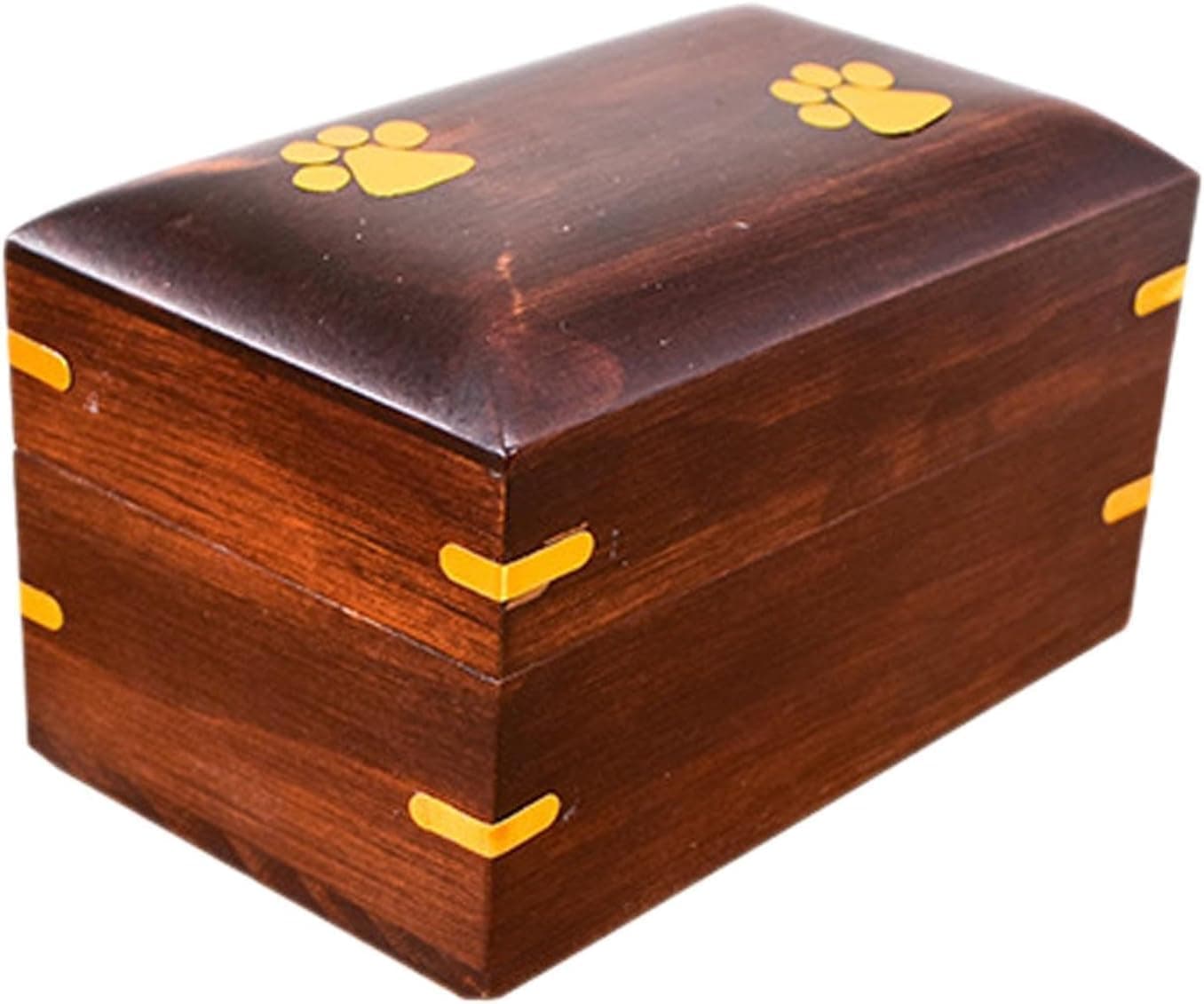 Pet Urn Funerary,Casket for Dogs Cats Funeral,Wood Urn, Pet Remembrance Gift, Dog Souvenirs,Pet Memorial Box
