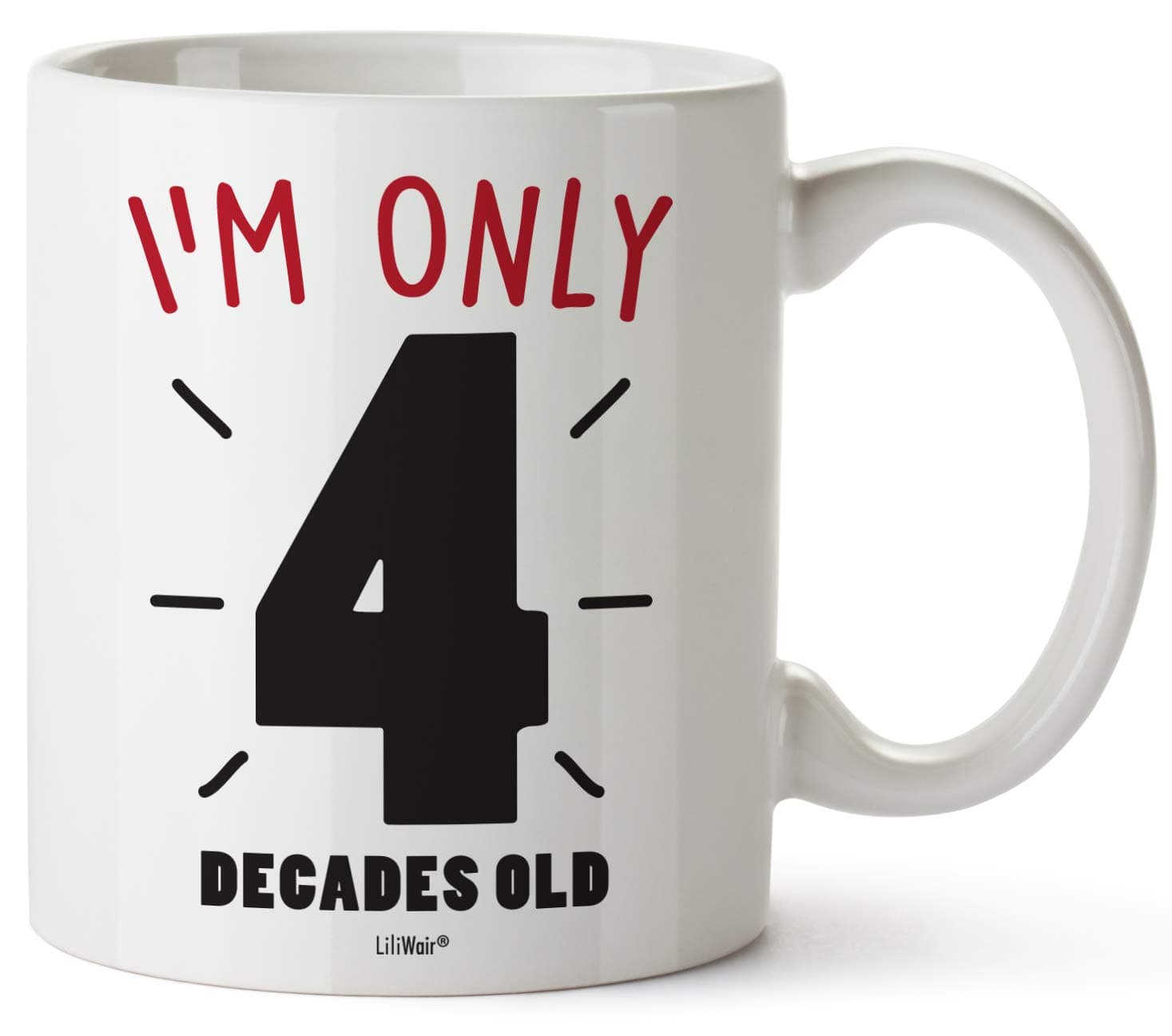 40th Birthday Presents For Women Forty Years Old Men Mugs Happy Funny 40 Mens Womens Womans Wifes Female Man Best Friend 1982 Male Mug Unique Ideas 82 Woman Wife Gag Dad Cute Girls Guys Good Husband