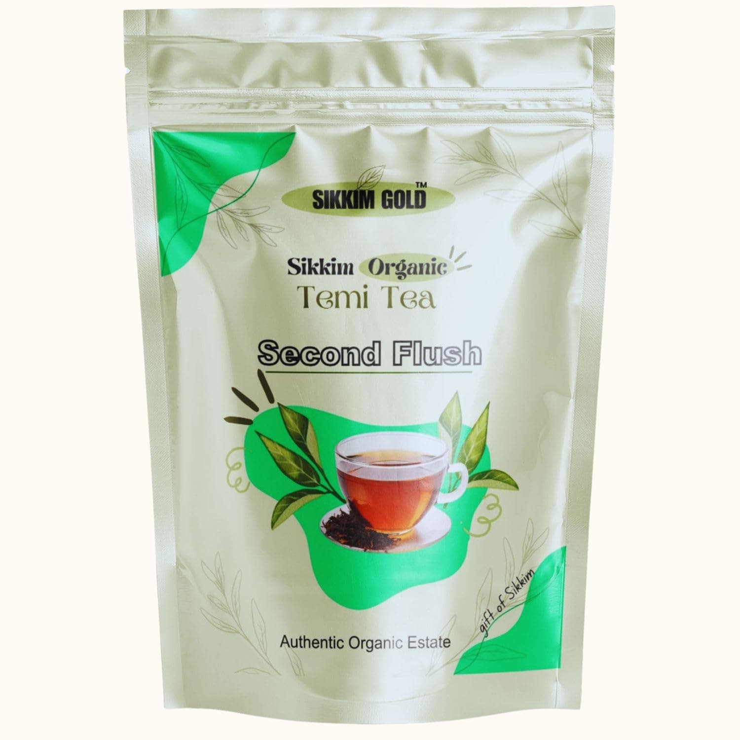 SIKKIM GOLD-BLACK TEA| SIKKIM ORGANIC TEMI TEA | LEAF TEA |100G| AUTHENTIC SECOND FLUSH | CERTIFIED Estate | AWARD-WINNING FLUSH IN QUALITY