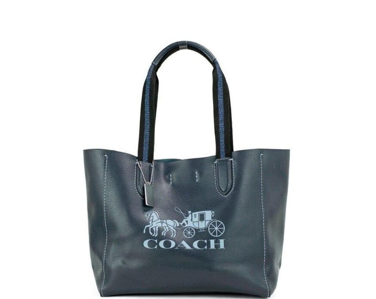 COACHDERBY TOTE IN PEBBLE LEATHER