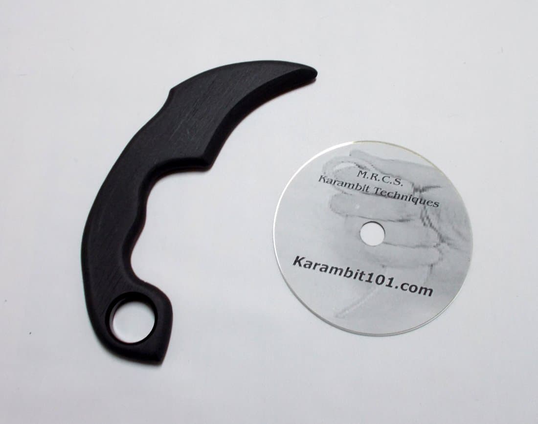 Kerambit Trainer Knives Karambit Training Instruction Video Pencak Silat Pentjak Serak Polypropelene FMA Replica