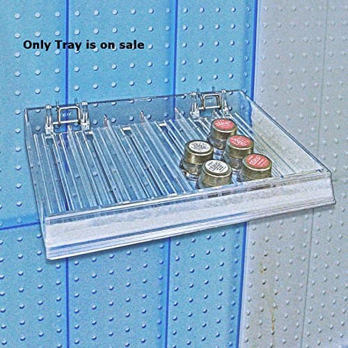 Acrylic Clear 6 Compartment Tray 12W x 9.5D x 1.25H Inches - Count of 2