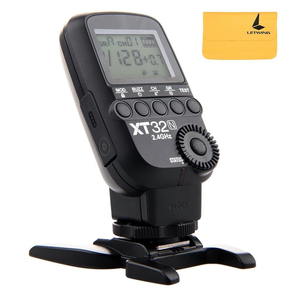 GODOX XT32N HSS 1/8000s 2.4G Wireless Power Control Flash Trigger for Nikon Cameras