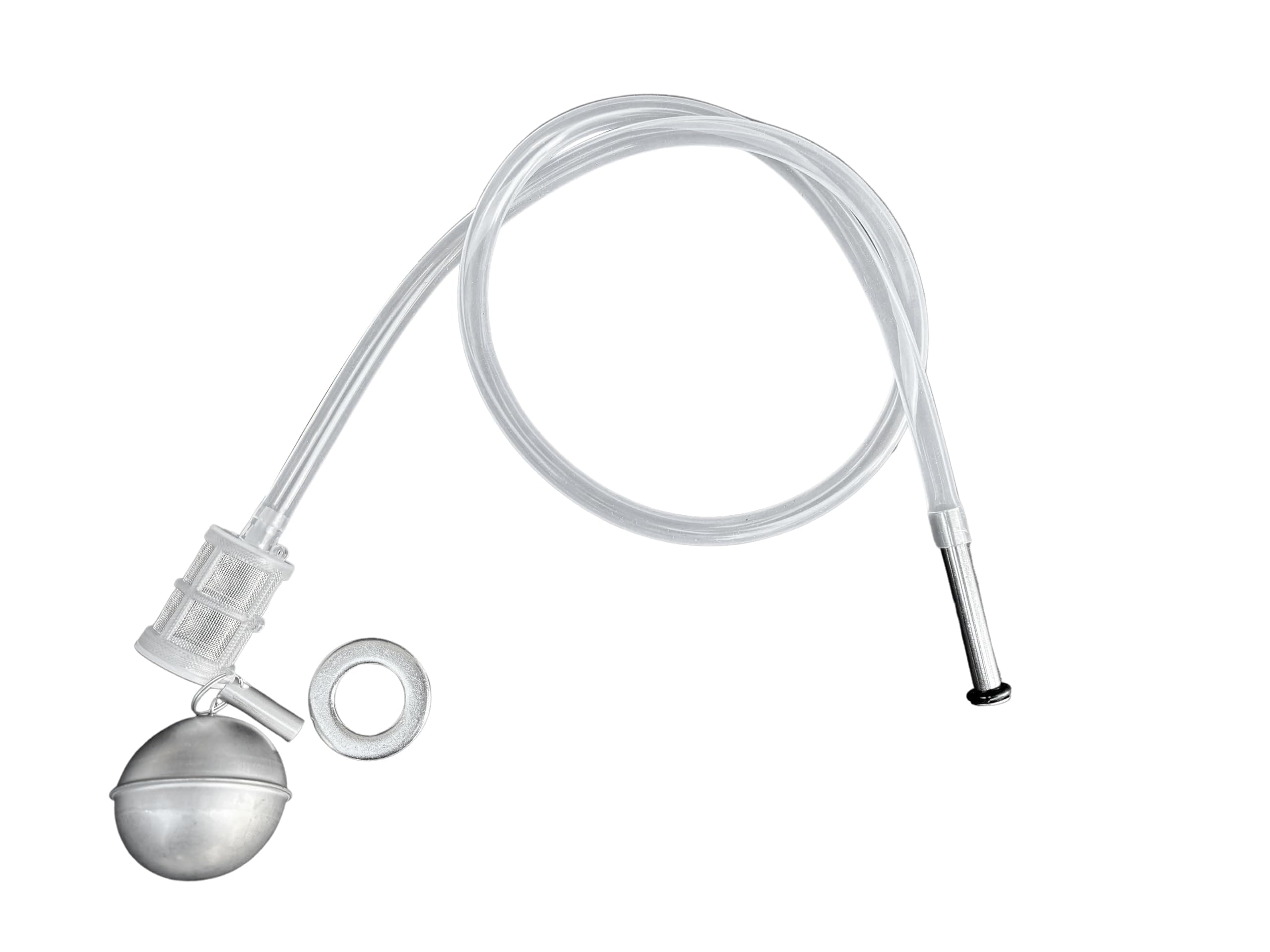 304 Stainless Home Brew Keg Floating Dip Tube Corny Keg Dip Tube FermZilla Liquid Floating Dip Tube Filter For Corny Keg Fit Ball Lock Keg Pin Lock SS Ball Float 80CM Silicone Dip Tube