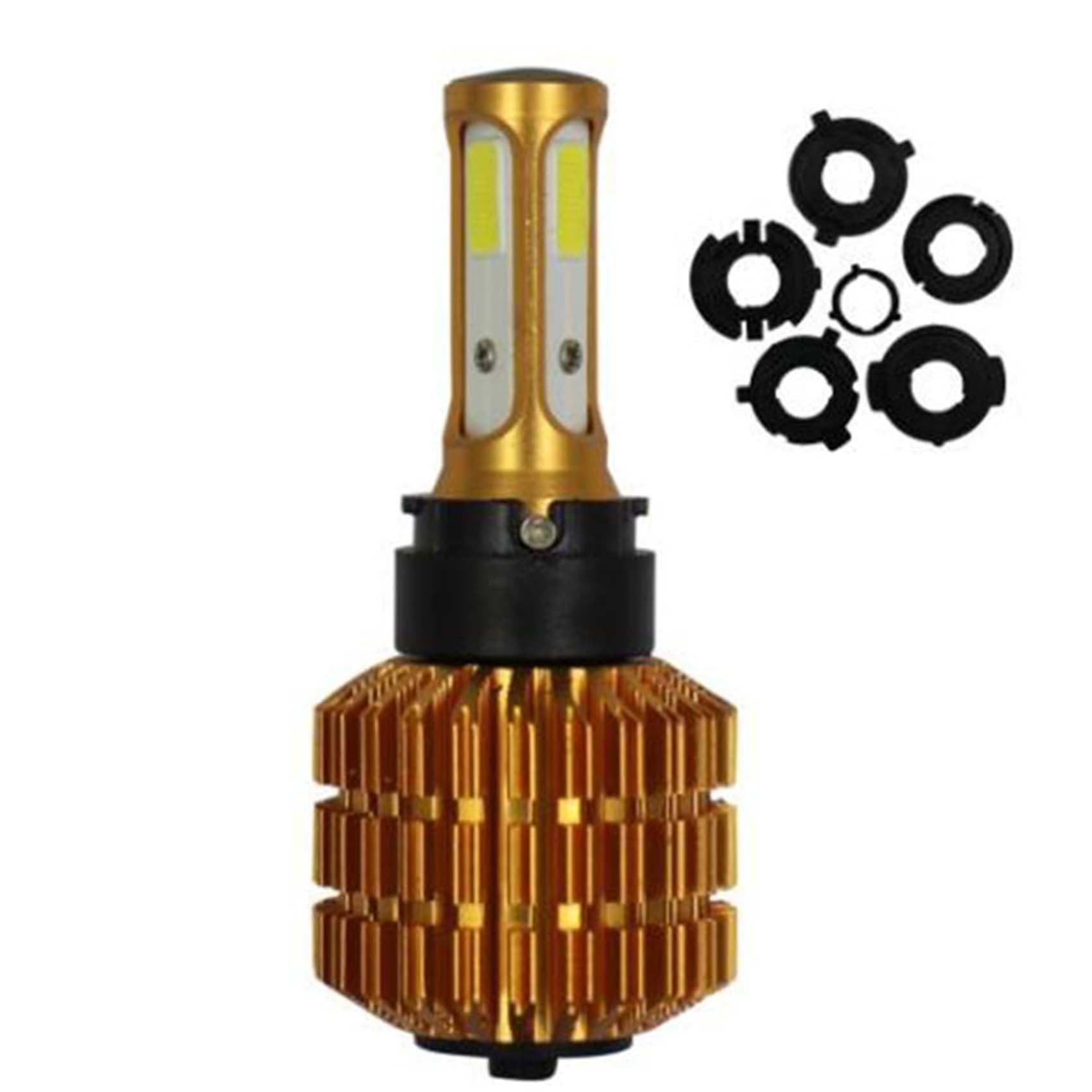 BYOPTO 1 Pcs DC12-80v 3600LM White 6000k 6 accessories kit car for H4/HS1/9003/HB2 S2 H6 BA20D P15D LED E-bike Electric Bike Motor/Scooter/ATV Headlight High H/L Snowmobile work snow motorcycle lamp