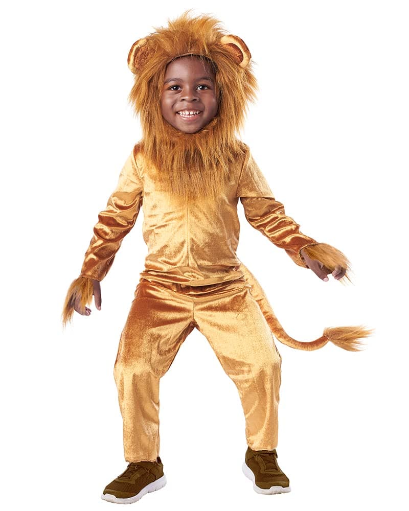 Seasons Cuddly Lion Halloween Costume Animal Costume Onesie for Kids