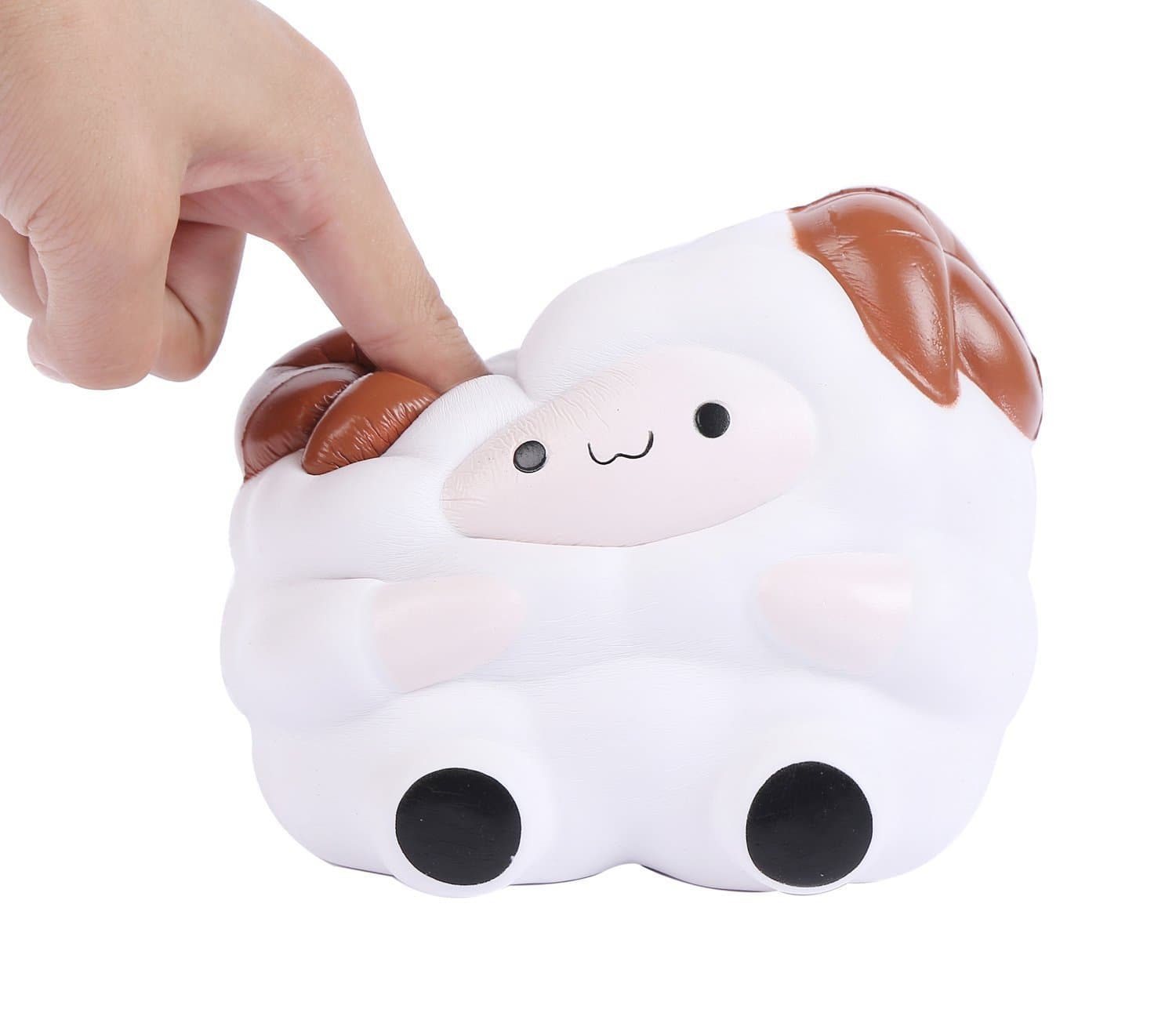 1pcs Squishy Jumbo Sheep 13cm Colossal Squishy Super Slow Rising Scented Cute Kawaii Collection Gift Party Decor Toy for Children Kids Adult White