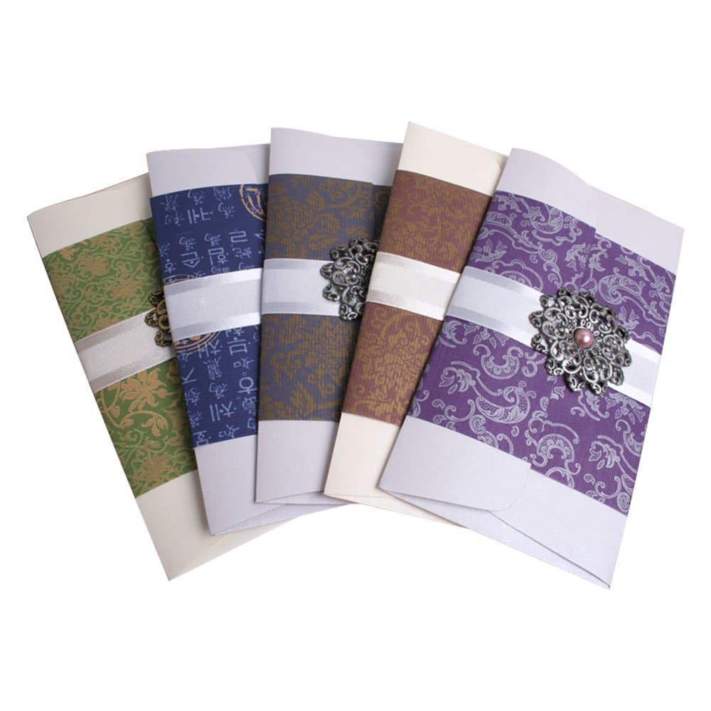 5-Pack Korean Traditional Design Special Chinese New Year Oriental Special Envelope (IN RETURN)