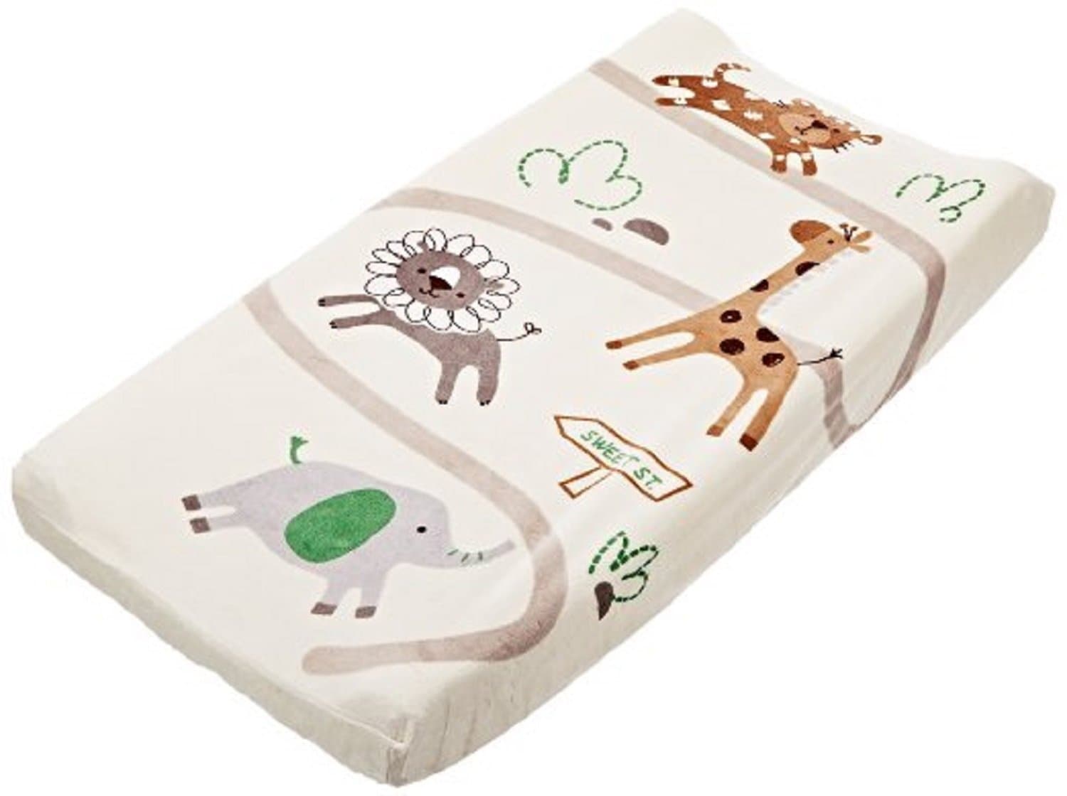 Safari Ultra Plush Diaper Changing Pad Cover