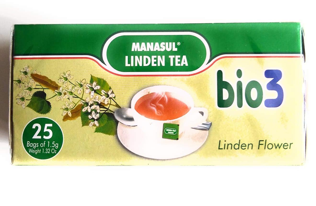 Manasul Linden-Tilo Teas 25 Tea Bags