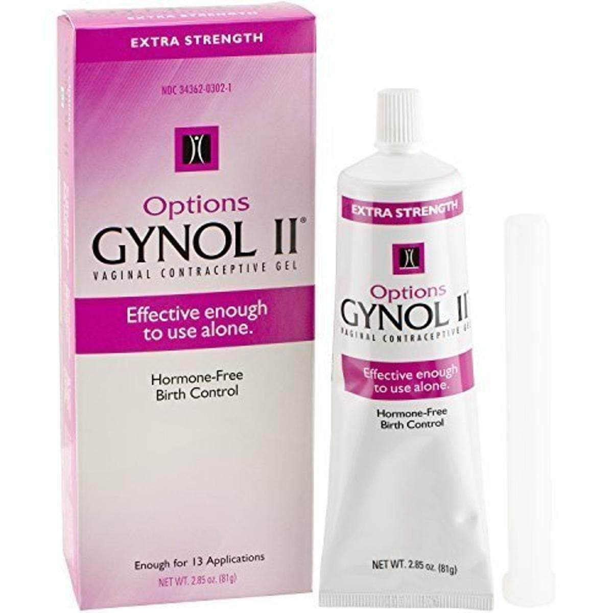 Gynol Vaginal Contraceptive Jelly Extra Strength, 2.85 Ounce