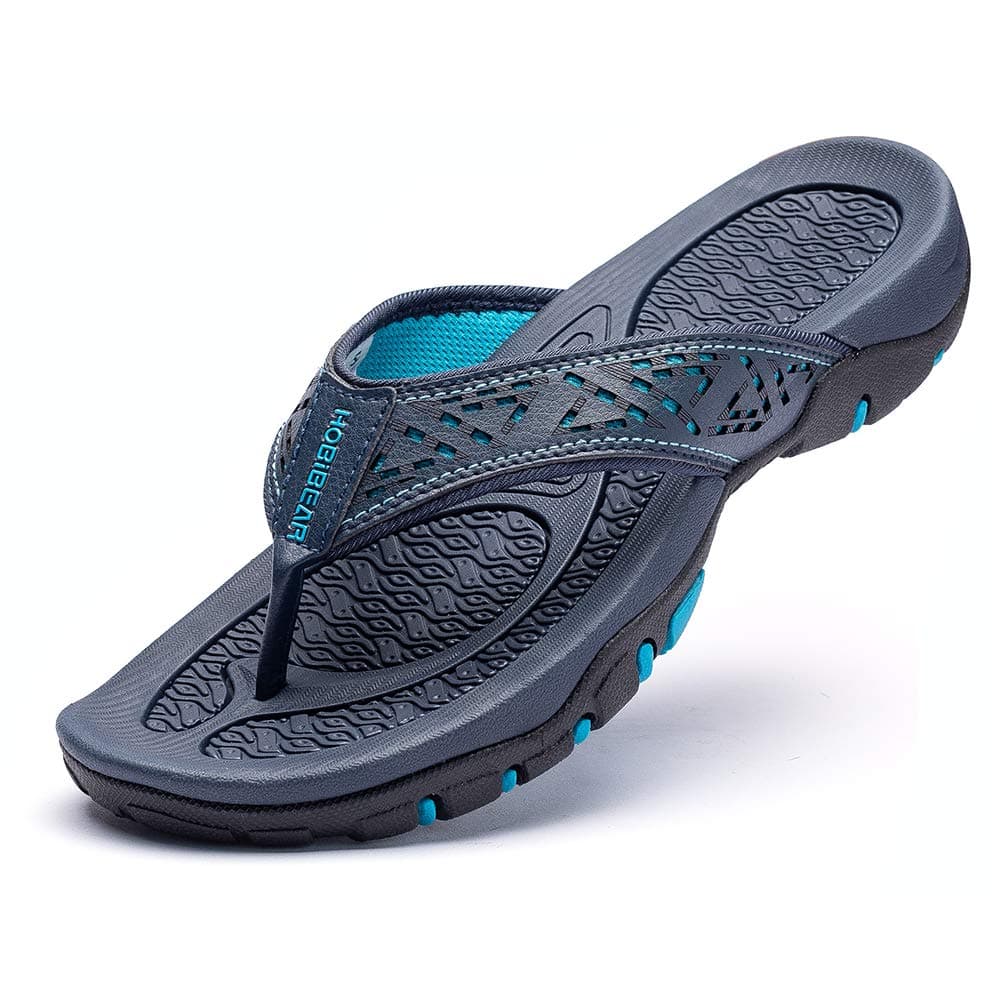 GUBARUNMens Sport Flip Flops Comfort Casual Thong Sandals Outdoor