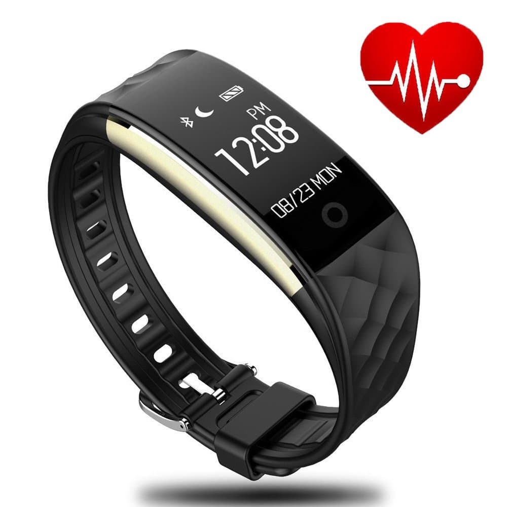 TopYart Fitenss Tracker - GPS Activity Tracker Pedometer for Android IOS Smartphone IP67 Waterproof Sports Wristband