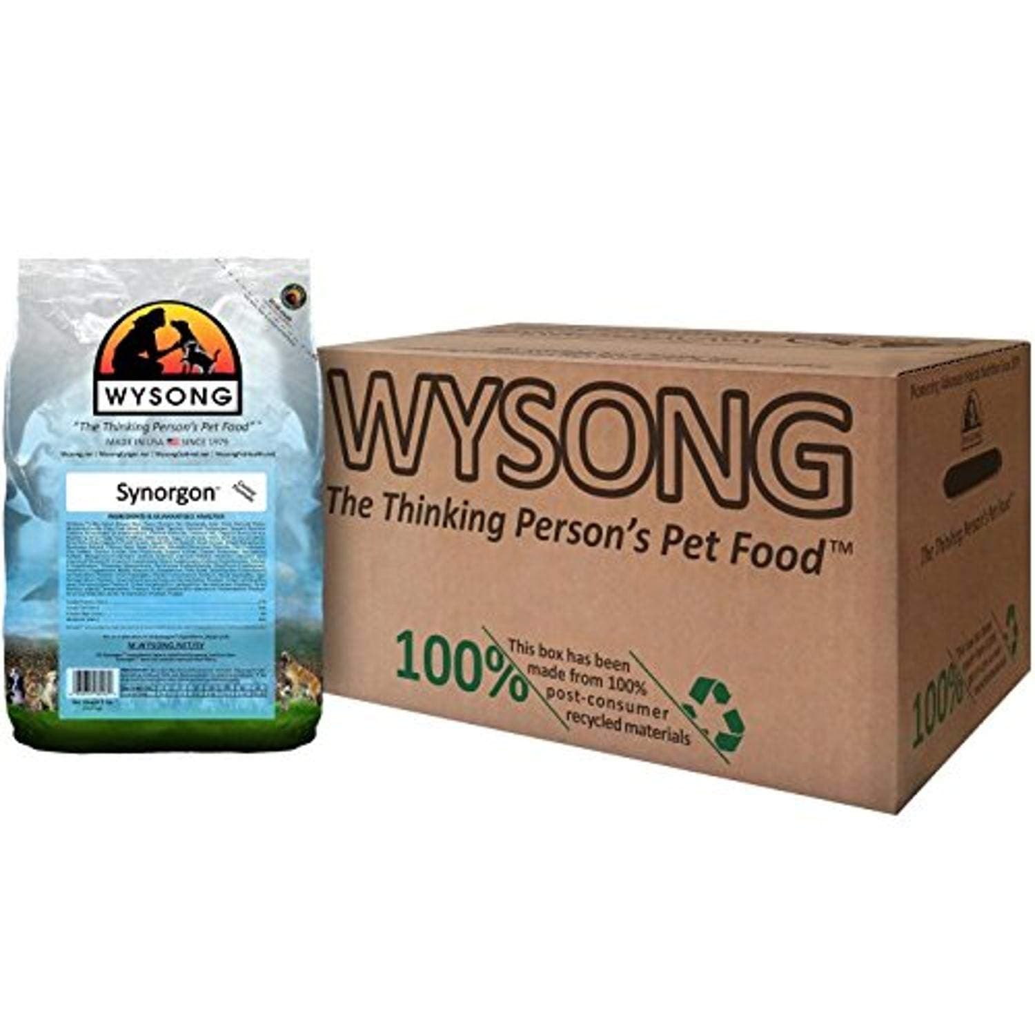 Wysong PET NUTRITIONAL PRODUCTS 858017 4-Pack Synorgon Food for Dogs, 5-Pound