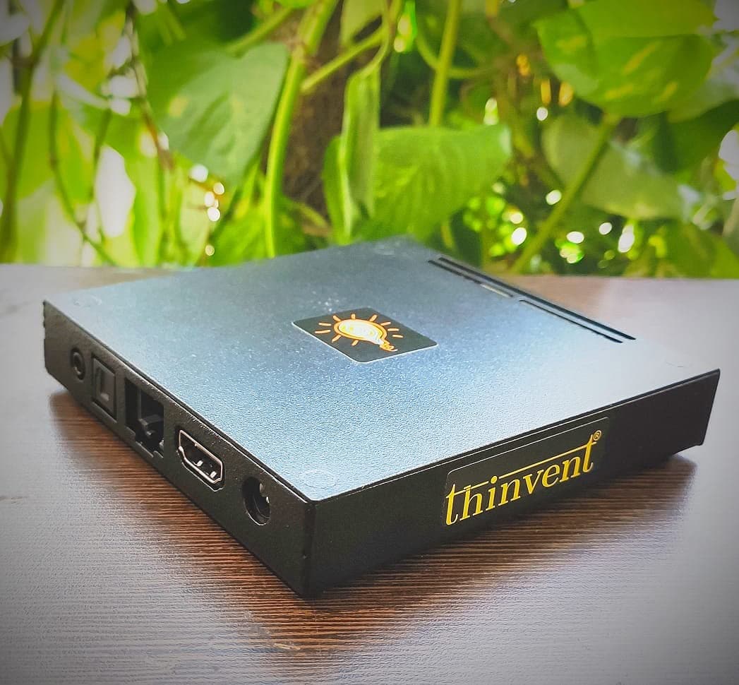 Thinvent Micro 5 2018 Thin Client with WiFi | Cortex/2 GB/16 GB/Linux/Integrated Graphics | Work from Home Desktop PC