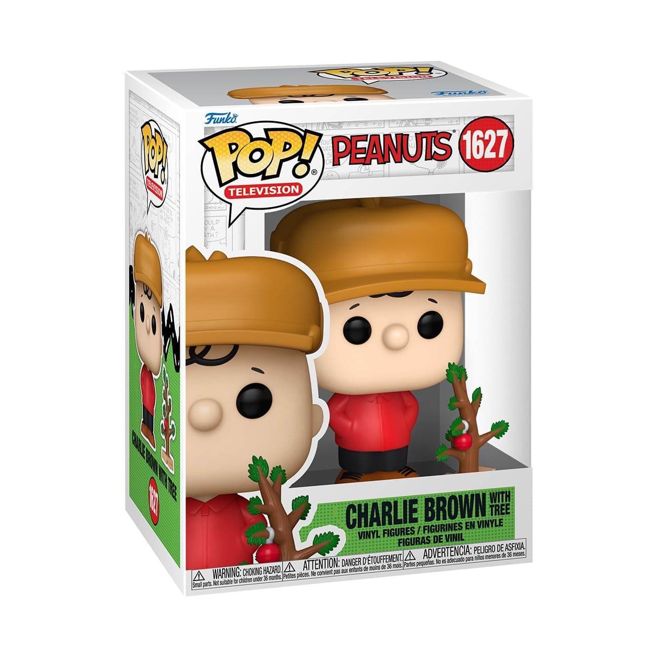 Pop! Movies: ACBC– Charlie Brown - Peanuts TV Specials - Collectable Vinyl Figure - Gift Idea - Official Merchandise - Toys for Kids & Adults - TV Fans - Model Figure for Collectors and Display