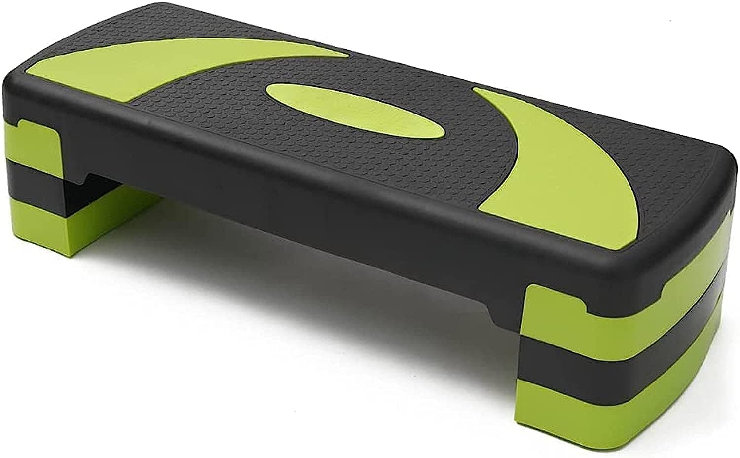 Max Strength Multi Level Aerobic Step Exercise training workout stepper 2 to 5 Adjustable Step Levels Great for Home Gym, Cardio & Palesta Pilates Yoga sports