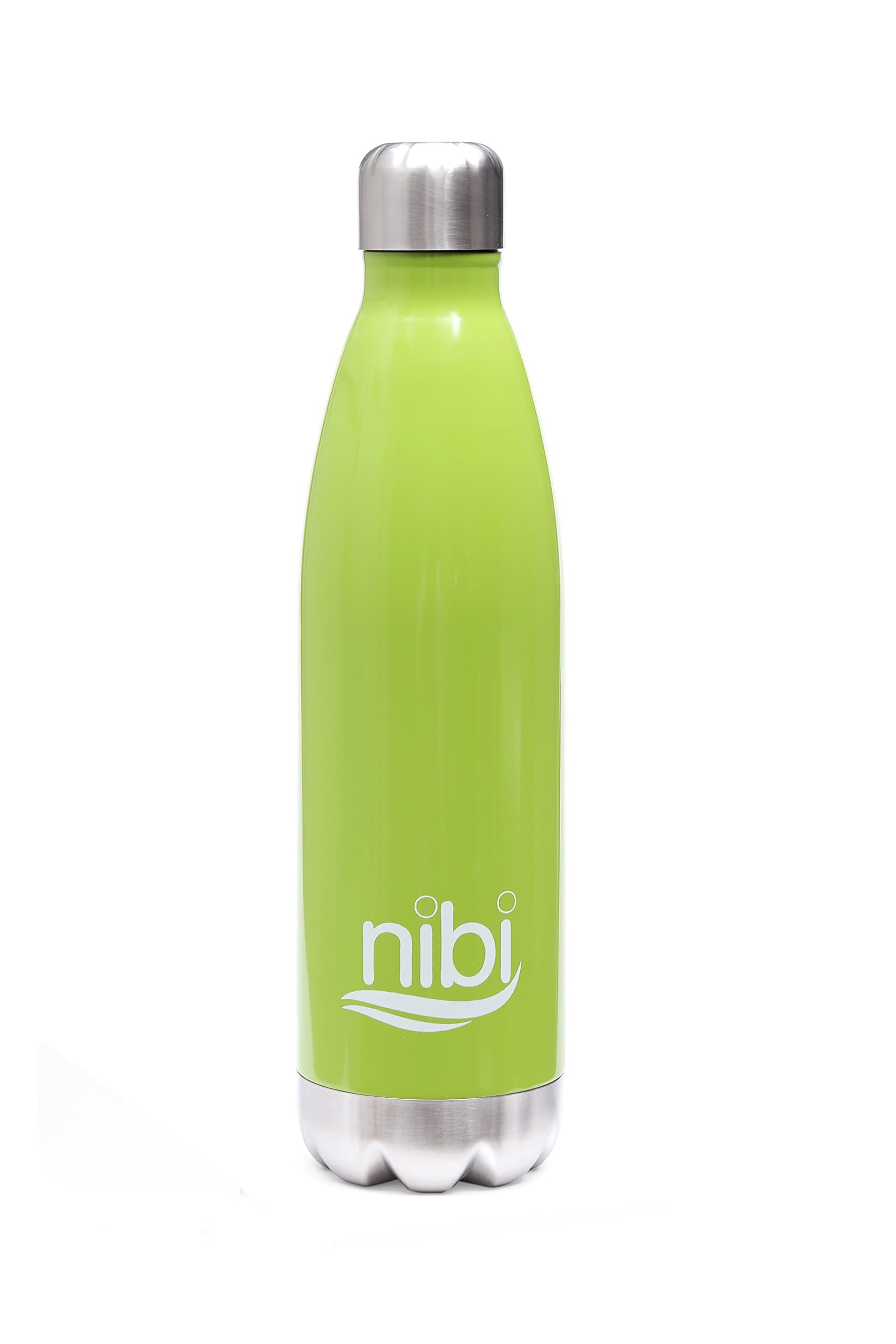 Nibi Stainless Steel Water Bottle - 25 oz - Double Walled Vacuum Insulated Water Bottle- Condensation Free - BPA Free - Keep Your Drink Cold/Hot In Sports, At School, At Work & At Play (25 ounces)