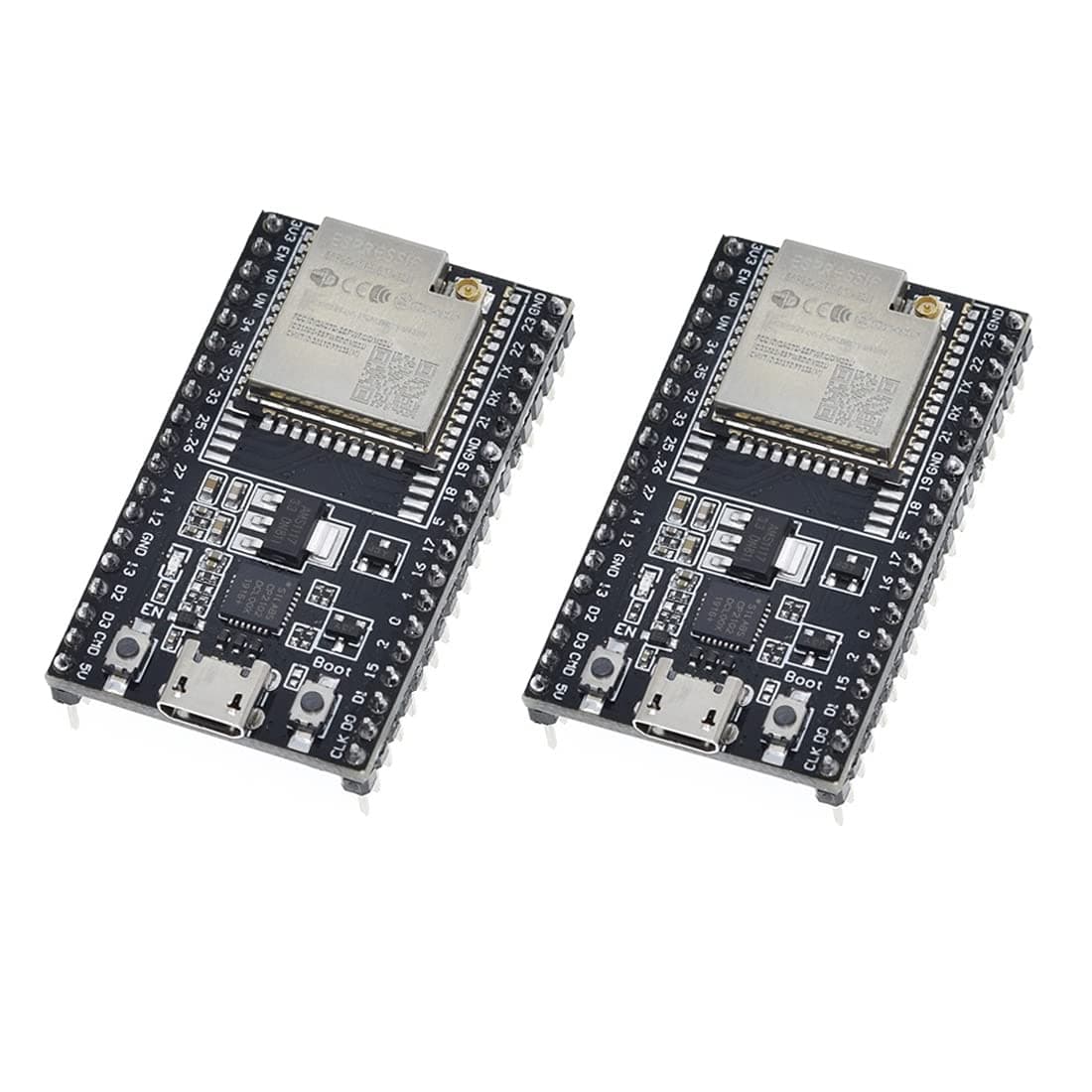 HiLetgo 2pcs ESP32-DevKitC ESP32-32U Core Board ESP32 ESP-32 ESP32U Development Board for Arduino