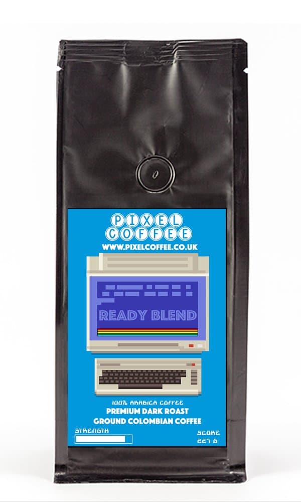 Ready Blend Ground Coffee 227g - C64 Dark Roast Premium Arabica