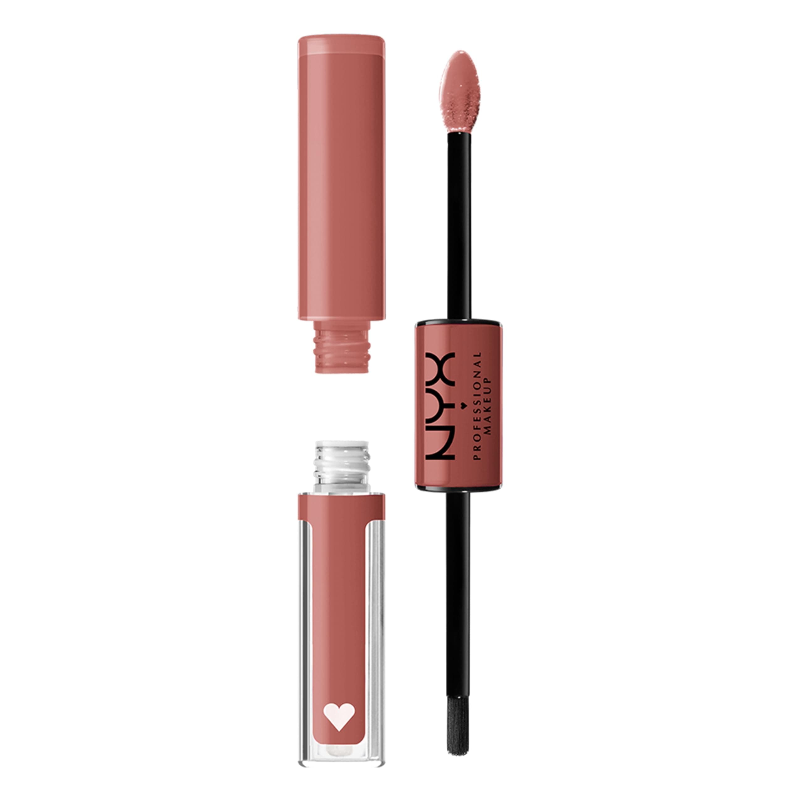 NYX Professional Makeup Lip Gloss, High Pigment, Long Lasting Lip Shine, No Transfer, Shine Loud, Glass Shine, Upto 16H Wear, Vegan Formula, Shade: 05 Magic Maker