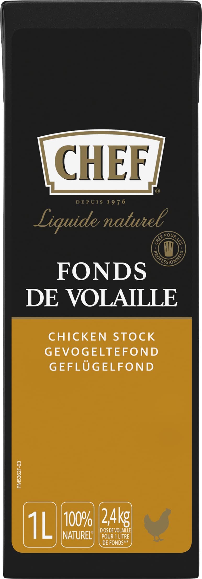 CHEF All Natural Chicken Stock