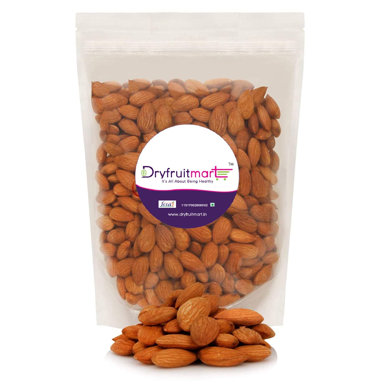 Dryfruit Mart Almonds, 1kg