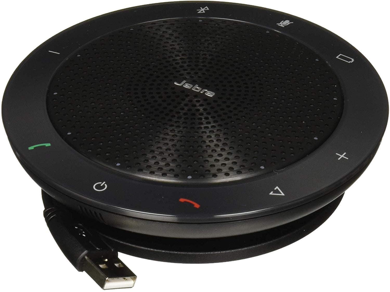 Jabra Speak 510 MS Wireless Bluetooth Speaker for Softphone and Mobile Phone – Link 370 USB Included – Easy Setup, Portable Speaker for Holding Meetings Anywhere with Outstanding Sound Quality