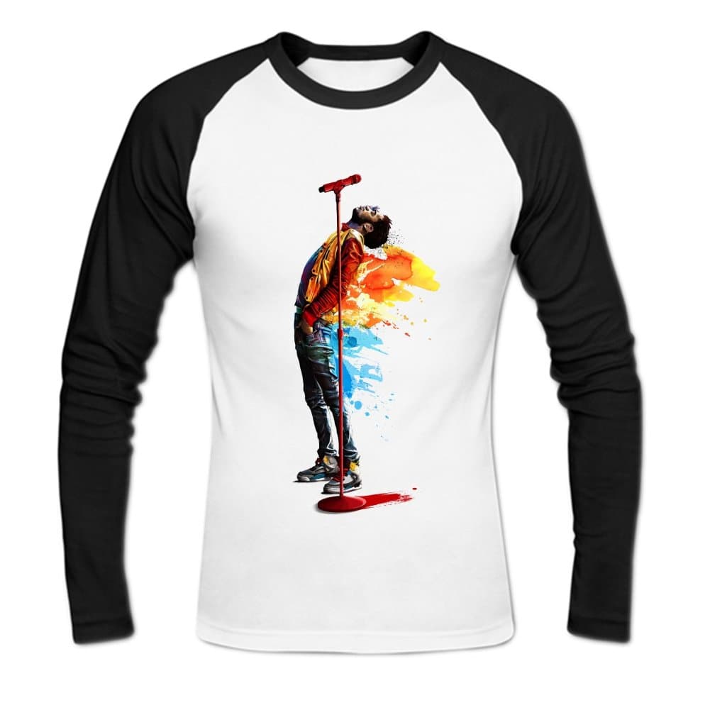 Donovan Jayne Mens Kid Cudi Baseball T-Shirt